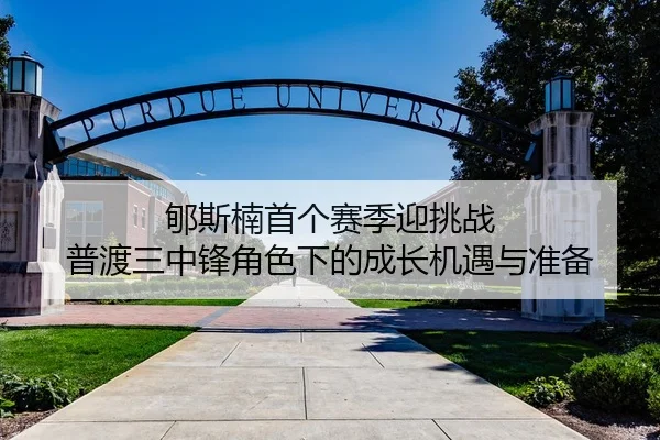 郇斯楠首个赛季迎挑战 普渡三中锋角色下的成长机遇与准备
